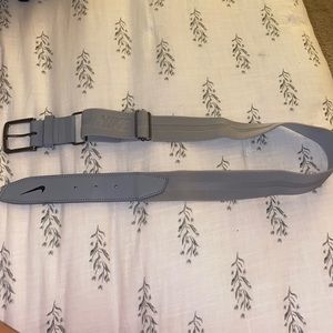 Nike Adults' Baseball/Softball Adjustable Grey Belt
